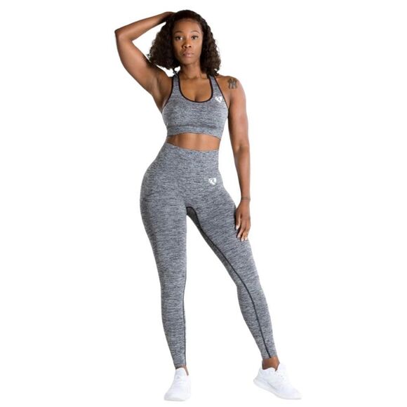 Women’s Best Move Seamless Leggings Grey Marl Small NWT - Picture 2 of 10